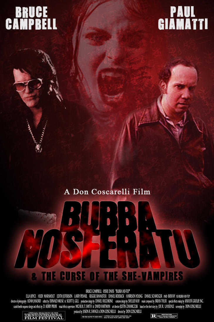 Bubba Nosferatu - Move Poster by fauxster