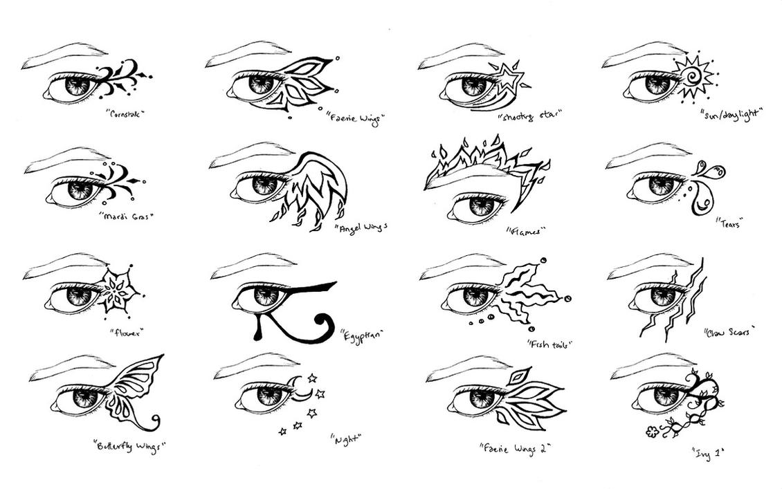 Eye Tattoo Drawing Designs
