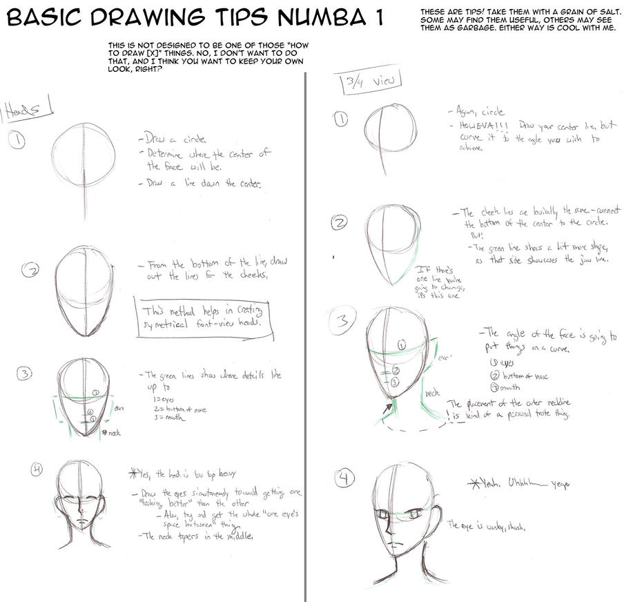 Drawing Tips