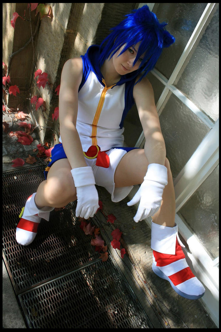 Sonic the hedgehog by L-a-y-l-a