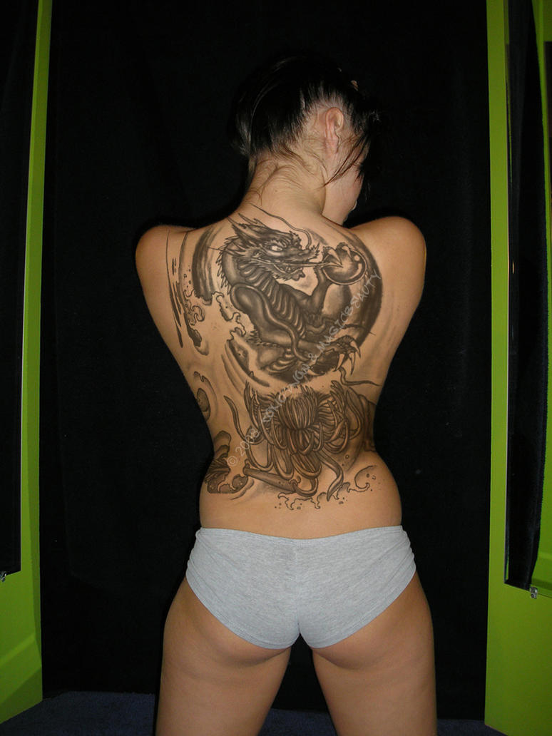 Imagen back tattoo by