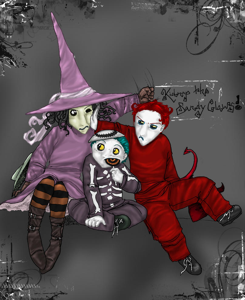 Kidnap the Sandy Claws by hyperionwitch on DeviantArt