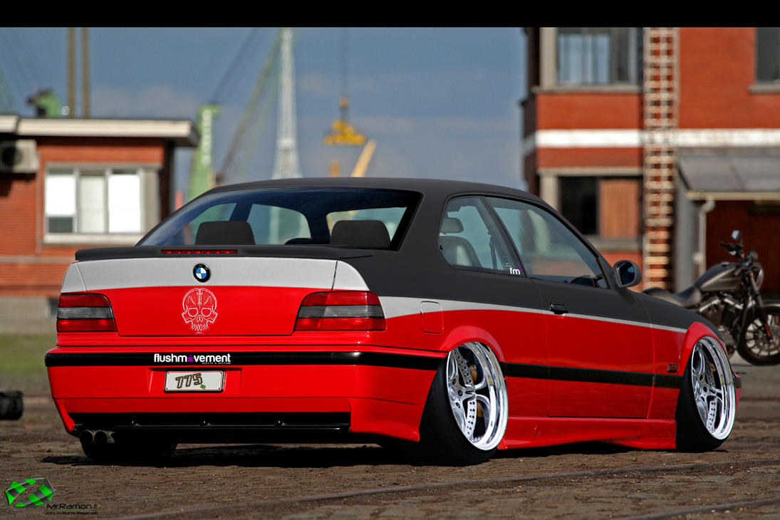 Stanced BMW 3 Series by