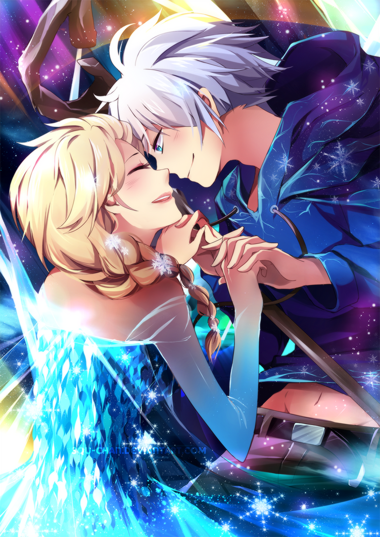 queen_elsa_and_jack_frost_by_squ_chan-d7