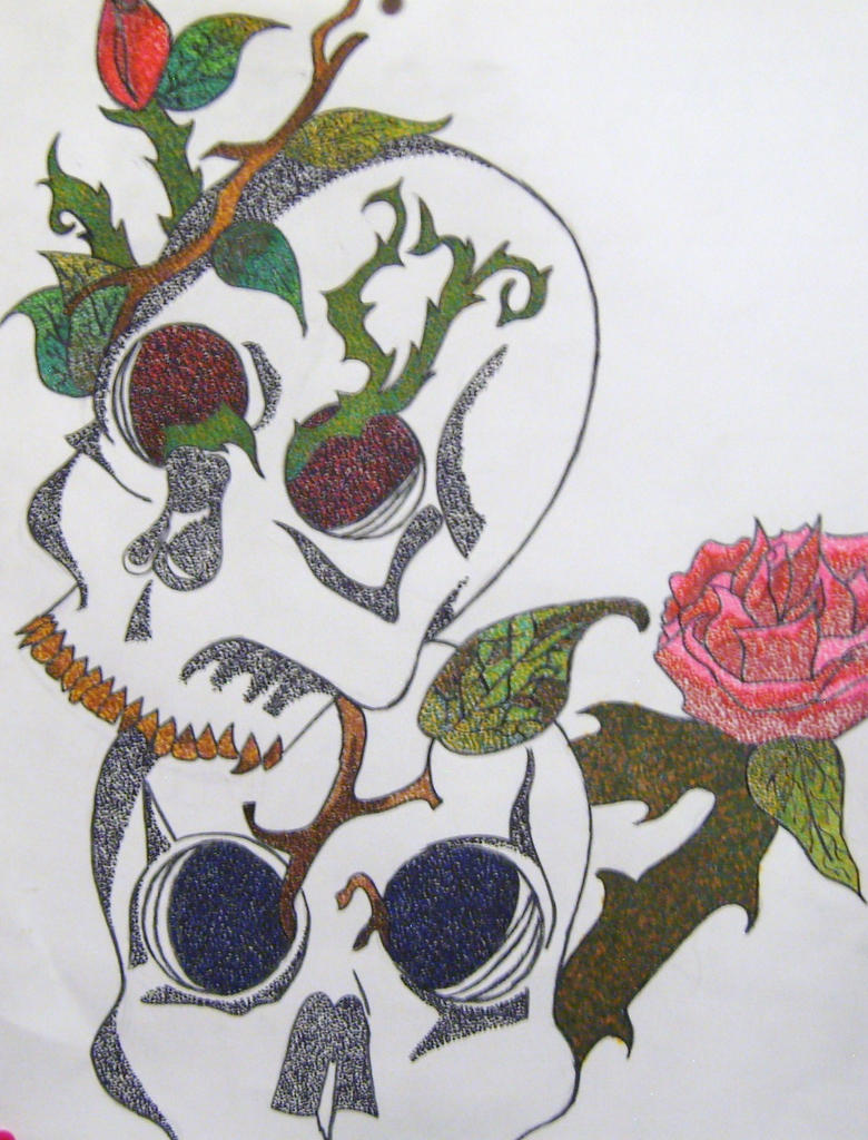 Skulls and Roses by