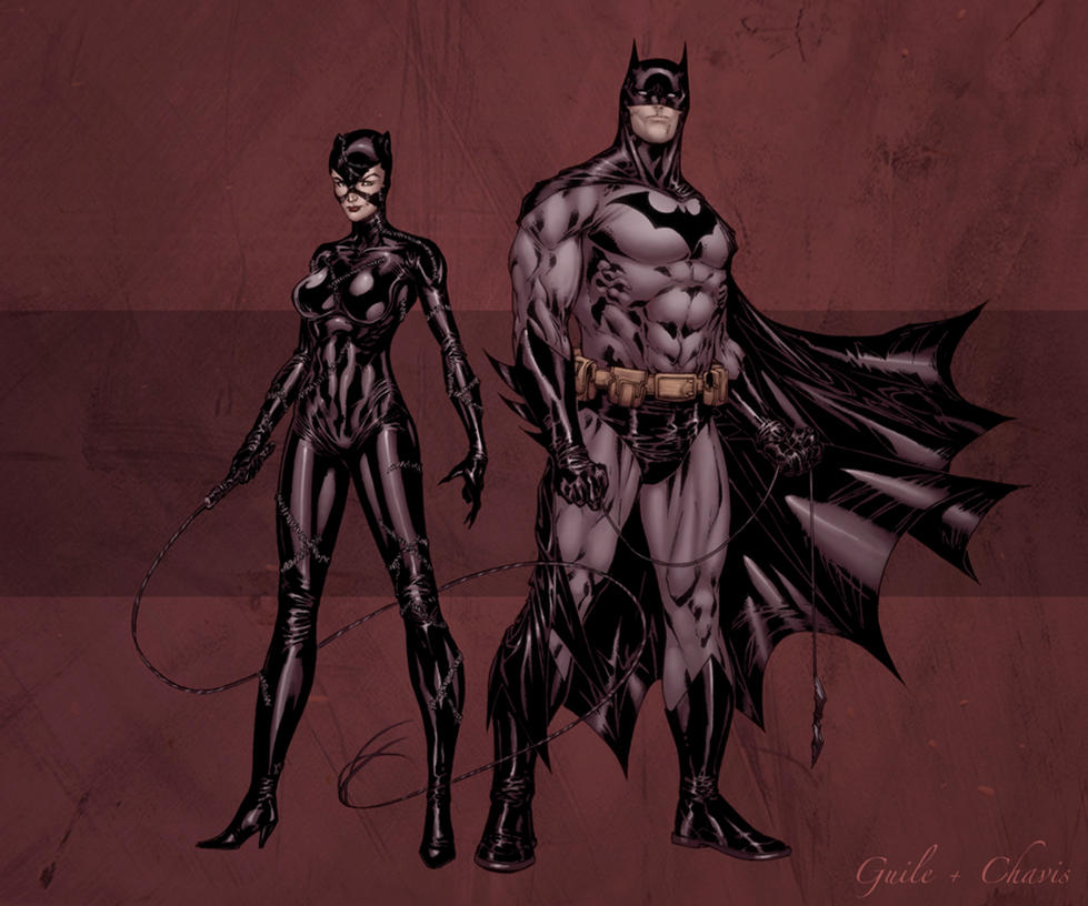 Catwoman and Batman - Chavis by SpiderGuile on DeviantArt