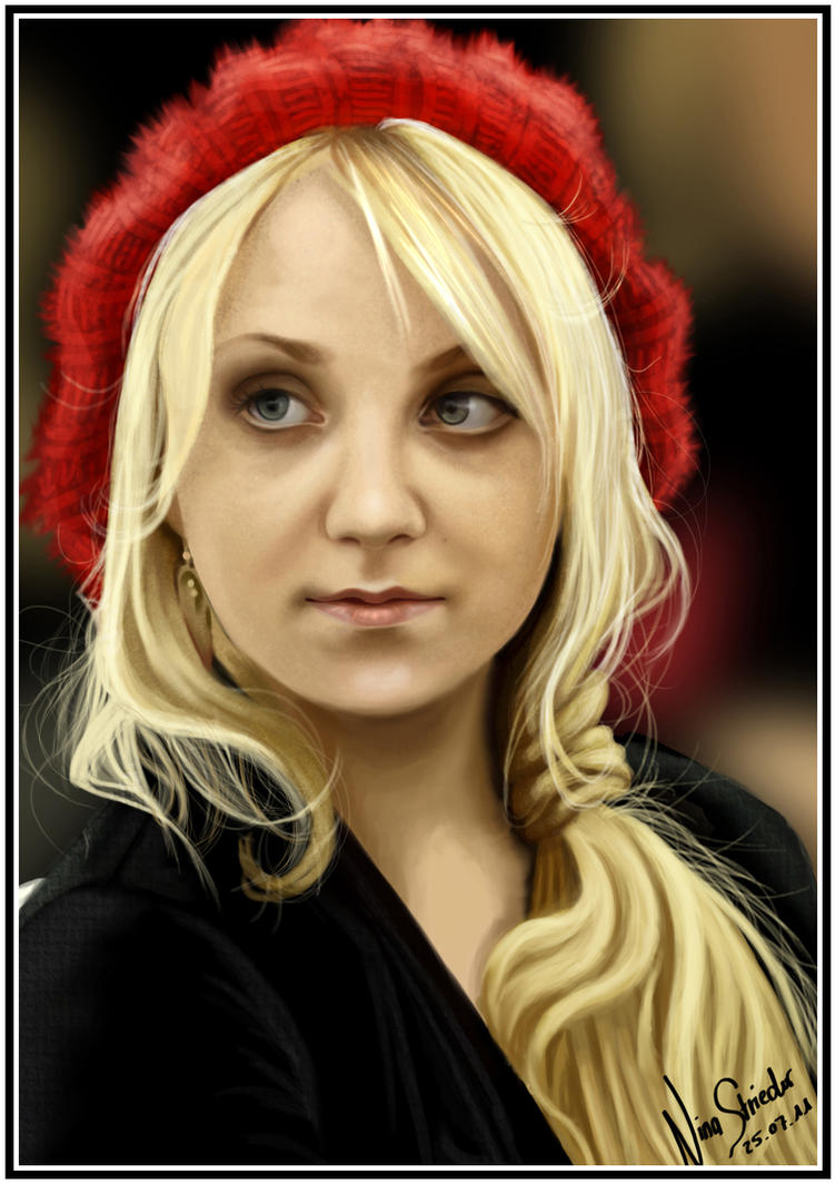 Evanna Lynch Digital Painting by 19-broken-destiny-95 on deviantART glamour hot asian one piece swimsuits tankinis for women flower girl gowns
