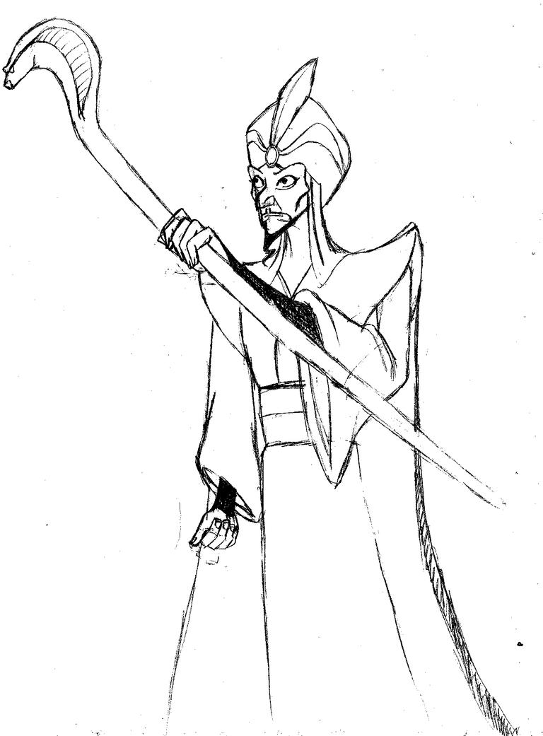 jafar coloring pages - photo #32