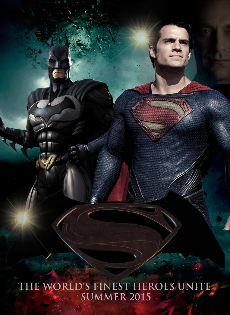Batman/Superman Movie Theatrical Poster by PaulRom on DeviantArt