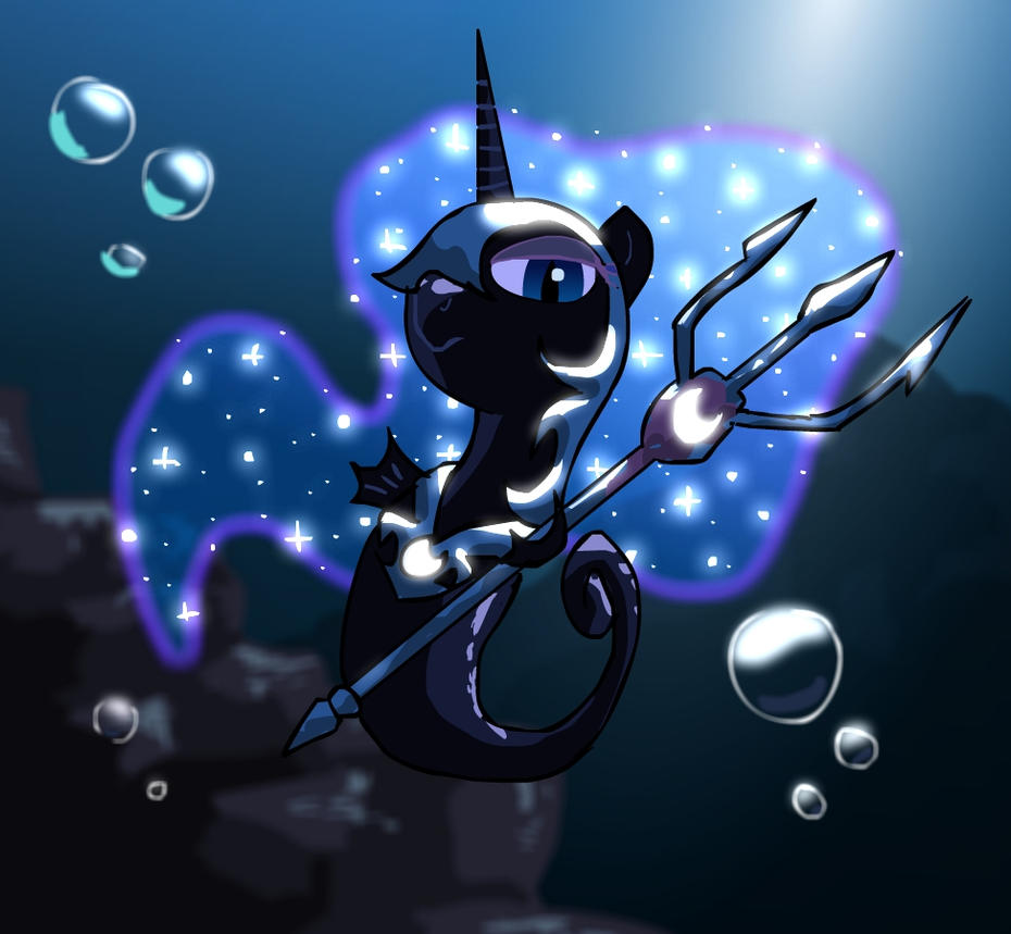 sea_pony_nightmare_moon_by_alfa995-d4iuu
