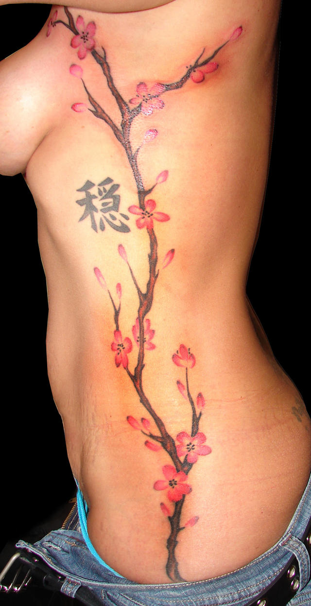 Another Cherry Blossom tattoo