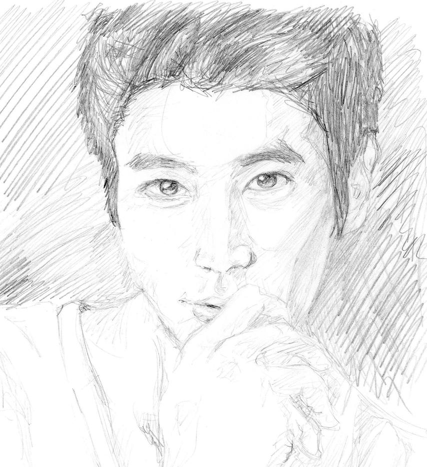 Quick Draw 3 : Choi Siwon by CheekyFlower on DeviantArt