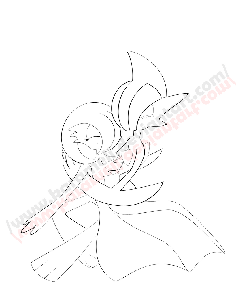 gardevoir and gallade coloring pages - photo #4
