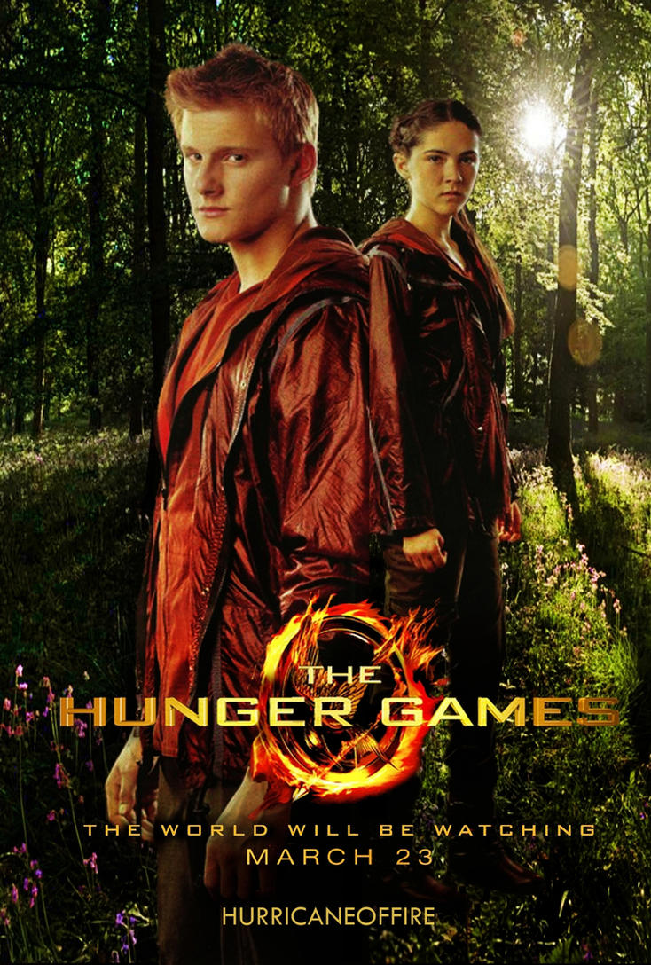 Cato and Clove The Hunger Games Poster by hurricaneoffire on DeviantArt