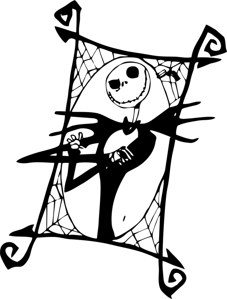 jack skellington and sally coloring pages - photo #32