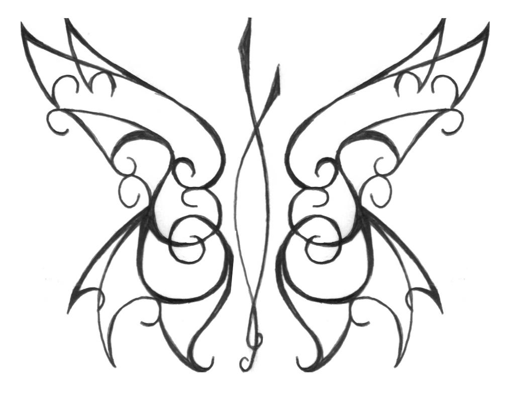 Tribal Butterfly by