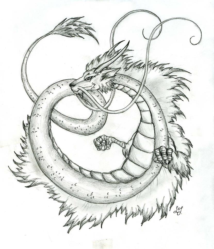 Japanese Dragon by Lizzy23 on