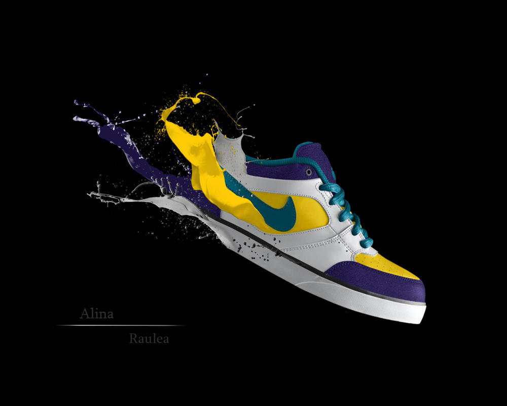 Nike shoe by AlinaRaulea on DeviantArt