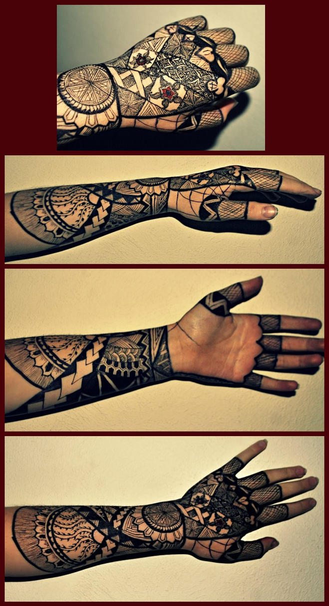 forearm/hand tattoo. Geometric and intricate. (With images) | Hand ...