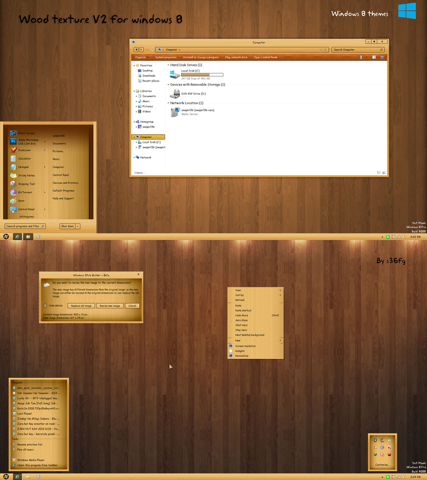 Clear theme for Win8/8.1/7