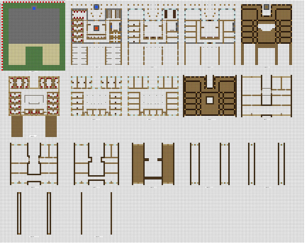 EpicSoren's Minecraft-Specific Floor Plans - Screenshots ...
