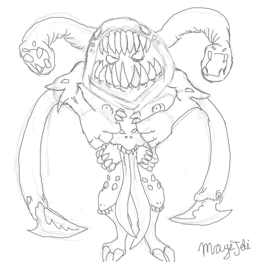Smite Coloring Pages 4