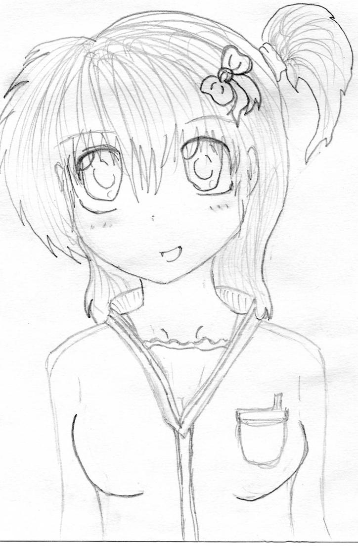 Cute anime girl 2 by rukinu on DeviantArt
