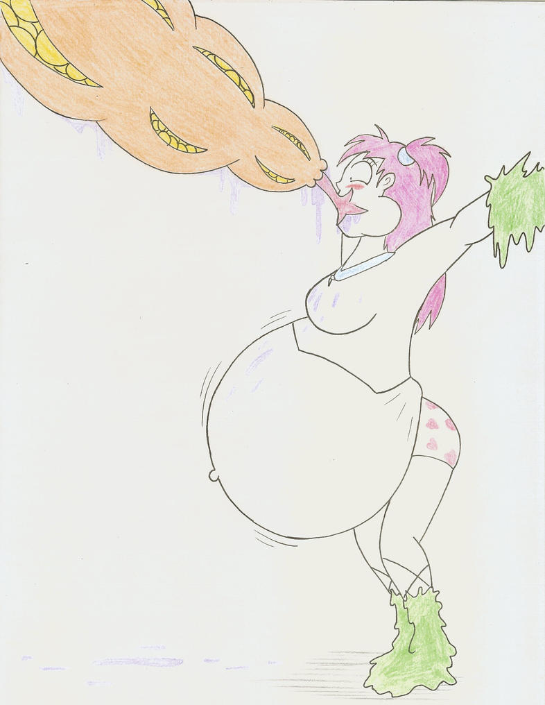 tentacle belly inflation