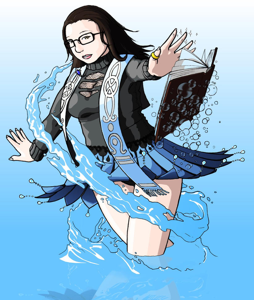Water Elemental Mage by dacedrgn on DeviantArt